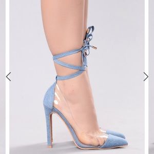 Denim Blue heels